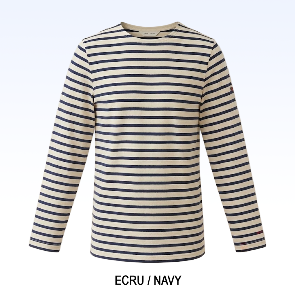 SAINT JAMES MINQUIERS MODERN UNISEX BRETON SHIRT