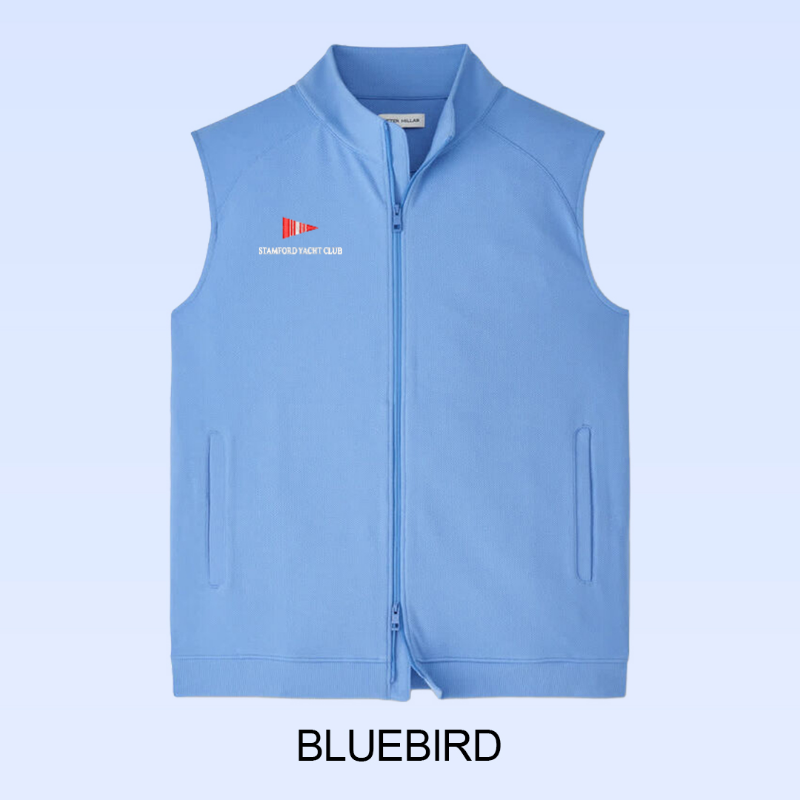 PETER MILLAR CRADLE PIQUÉ PERFORMANCE FULL-ZIP VEST